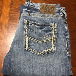 Men’s Ariat Slim Straight Jeans Size 35/32